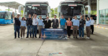 CHO ร่วมกับ SCG Inter ส่งมอบ EV Bus ให้ SCG เคมิคอลล์