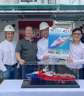 ยูนิไวส์ ออฟชอร์ เปิดตัวและส่งมอบเรือ UniExpress 27