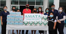 อมตะมอบความช่วยเหลือผู้ติดเชื้อโควิด-19 ในพื้นที่อย่างต่อเนื่อง