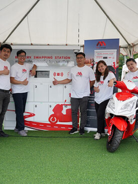 AMR เปิดตัว “มาชาร์จ” แบบครบวงจรงาน EV Expo 2022