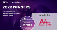 เอไอเอ ประเทศไทย คว้ารางวัลนวัตกรรมแห่งวงการประกันภัยระดับโลก จากเวที Efma-Accenture Innovation in Insurance Awards 2022