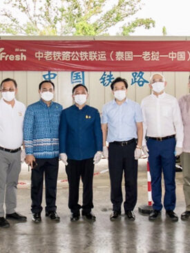 เอกอัครราชทูตจีน ขอบคุณไทย คัดคุณภาพและเข้มงวดมาตรฐานปนเปื้อน ส่งทุเรียนดีป้อนตลาดจีน เชื่อดันมูลค่าส่งออกทุเรียนปีนี้โตต่อเนื่อง ด้านเครือซีพีเดินหน้าจับมือพันธมิตร พัฒนา และยกมาตรฐาน สร้างแบรนด์ทุเรียนไทยดังไกลตลาดโลก