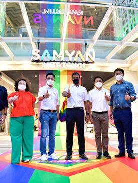 TOA จับมือพันธมิตร สร้างสรรค์ทางม้าลายสีรุ้งแห่งแรกในประเทศไทย