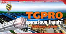 TGPRO ออเดอร์ตปท.ไหลเข้า! ไฮซีซั่นหนุน-Q2เด่น