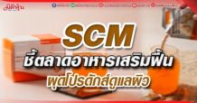 SCM ชี้ตลาดอาหารเสริมฟื้น ผุดโปรดักส์ดูแลผิว