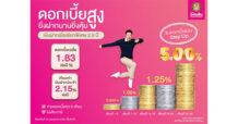 ออมสิน ส่งเสริมให้คนไทยออมยาว ออกเงินฝากเผื่อเรียกพิเศษ ผลตอบแทนสูงสุด 5% ต่อปี ออมนาน 30 เดือน ไม่เสียภาษี ไม่จำกัดวงเงินฝาก