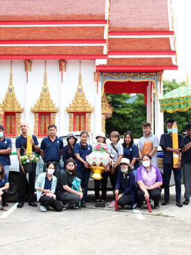 AGE สืบสานประเพณีถวายเทียนพรรษา เนื่องในเทศกาลวันเข้าพรรษา ประจำปี 2565