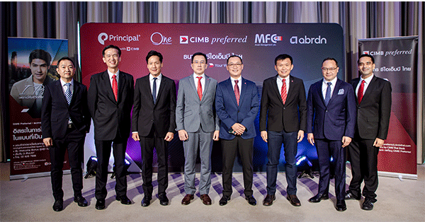 ธนาคาร ซีไอเอ็มบี ไทย ร่วมกับ 4 พันธมิตร บริษัทหลักทรัพย์จัดการกองทุนชั้นนำ    จัดสัมมนาพิเศษ  “เหลียวหลัง มองหน้า: ลงทุนอย่างไรในยามดอกเบี้ยขาขึ้น”   ชี้แนวโน้มเศรษฐกิจและการลงทุนในสินทรัพย์ทั่วโลก แด่สมาชิก CIMB Preferred 