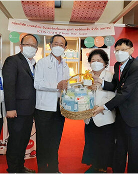 รมว.คลัง เยี่ยมชมบูธกลุ่ม KTIS ในงาน FTI EXPO 2022