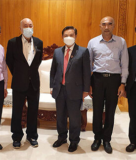 EP เข้าคารวะประธานสภา สปป.ลาว