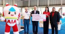 เอไอเอ ประเทศไทย มอบเงิน 1 ล้านบาท สนับสนุนมูลนิธิขาเทียมในสมเด็จพระศรีนครินทราบรมราชชนนี ภายใต้โครงการ “เอไอเอ เพื่อก้าวใหม่ ชีวิตใหม่” ต่อเนื่องเป็นปีที่ 14