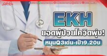 EKH ยอดผู้ป่วยโควิดพุ่ง! หนุนQ3เด่น-เป้า9.20บ