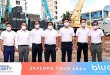 STI ร่วมพิธียกเสาเอก โครงการ Blue Phahonyothin 35