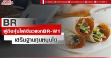 BR  ผู้ถือหุ้นไฟเขียวแจก BR-W1  เสริมฐานทุนหนุนโต