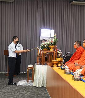 BEM จัดพิธีทำบุญเนื่องในโอกาสครบรอบ 6 ปี ให้บริการรถไฟฟ้า MRT สายสีม่วง