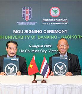 กสิกรไทย สนับสนุนการนำเทคโนโลยีดิจิทัลมาใช้ในภาคการศึกษาของเวียดนาม