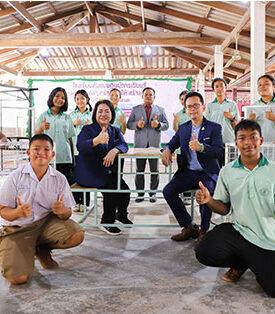 ฝีมือไม่ธรรมดา! เปิดคลังสินค้างานเชื่อมไฟฟ้าคุณภาพดี ฝีมือเยาวชนโรงเรียนวัดแหลมโตนด จ.พัทลุง ซีพี ออลล์ สานฝันโรงเรียน CONNEXT ED เบิกทางสู่วิชาชีพ-สร้างงาน-รายได้หมุนเวียน