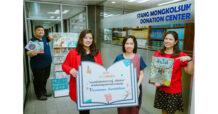 เคทีซี เจอนี่ มอบหนังสือผ่านศูนย์รับบริจาคหนังสือและวารสาร ห้องสมุดสตางค์ มงคลสุข เพื่อส่งต่อโรงเรียนที่ขาดแคลน เนื่องในวันอ่านหนังสือโลก 6 กันยายน