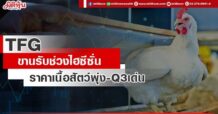 TFG ขานรับช่วงไฮซีซั่น ราคาเนื้อสัตว์พุ่ง-Q3เด่น