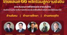MUT ขอเชิญเข้าร่วมงานสัมมนาในหัวข้อ #ไทยแลนด์66พลิกโฉมสู่ความยั่งยืน