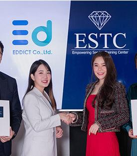 สถาบัน ESTC Training Center จับมือ Eddict เปิดโมเดลหลักสูตรอบรมทักษะด้าน Hard Skill และ Soft Skill