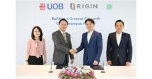 UOB สนับสนุนทางการเงิน “ออริจิ้น” เดินหน้าพัฒนาบิ๊กโปรเจกต์ออฟฟิศเกรดเอ “วัน ออริจิ้น สนามเป้า”