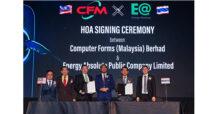 EA ส่ง บ.ย่อย จับมือ “COMPUTER FORMS (MALAYSIA) BERHAD”