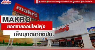 MAKRO ยอดขายออนไลน์พุ่ง เล็งบุกตลาดตปท.