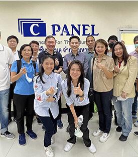 CPANEL นำคณะนักลงทุนเยี่ยมชมกระบวนการผลิต Precast จ.ชลบุรี