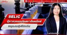 SELIC  บุ๊ก‘เทวกรรมโอสถ’เต็มแม็กซ์   หนุนงบQ4โตเด่น