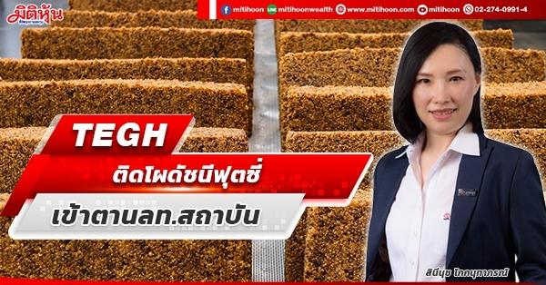 TEGH  ติดโผดัชนีฟุตซี่ เข้าตานลท.สถาบัน