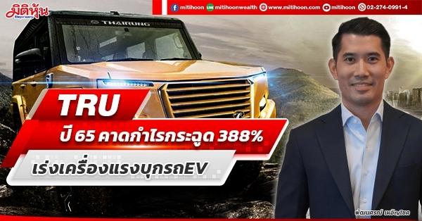 TRU は 2022 年に利益が 388% 成長すると予想し、電気自動車の浸透を加速させる – ストック次元