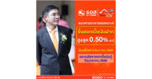ธอส. ประกาศปรับขึ้นดอกเบี้ยเงินฝากประจำสูงสุด 0.50% ต่อปี  มีผลวันที่ 9 ธันวาคม 2565