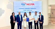 ฮูย่า กรุ๊ป ลงนามสัญญาซื้อขายที่ดินสำหรับคลังสินค้าแห่งใหม่ ณ นิคมอุตสาหกรรมดับบลิวเอชเอ ระยอง 36