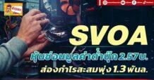 ด่วน!!! (มิติหุ้น-ข่าวเจาะ)   🔥SVOA🔥 หุ้นซ่อนมูลค่าต่ำบุ๊ก2.57 บ. ส่องกำไรสะสมพุ่ง 1.3 พันล.