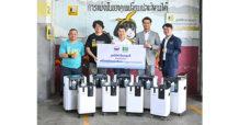 EA ร่วมกับ มูลนิธิหัวใจบริสุทธิ์ ผนึกมูลนิธิกระจกเงา  สนับสนุนเครื่องออกซิเจน ต่อลมหายใจผู้ป่วยในชุมชน