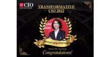 ดิจิทัล ไซเบอร์ ซิเคียวริตี้ คว้ารางวัล “Transformative CIO 2022”