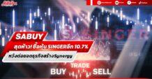 SABUY สุดห้าว!  ประกาศซื้อหุ้น SINGER อีก 10.7% หวังต่อยอดธุรกิจสร้างSynergy