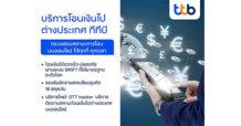 ttb ทีเอ็มบีธนชาต หนุนธุรกิจส่งออก-นำเข้า ชูบริการตรวจสอบสถานะการโอนเงินต่างประเทศได้เอง แบบเรียลไทม์ สะดวก ปลอดภัย ได้ทุกที่ ทุกเวลา