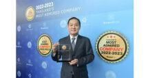 โรงพยาบาลพระรามเก้า คว้ารางวัล Thailand’s Most Admired Company 2022-2023 ที่สุดขององค์กรธุรกิจที่มีความโดดเด่น ในยุค Next Normal