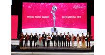 เอไอเอ ประเทศไทย มอบรางวัลเกียรติยศแก่สุดยอดตัวแทน “ที่สุดแห่งปี” ประจำปี 2565  ในงาน AIA Annual Agency Awards Presentation 2022