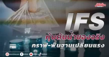IFS หุ้นต้นน้ำของจริง กราฟ-พื้นฐานเปลี่ยนแรง