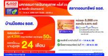 ธอส.ขนโปรเด็ด สินเชื่อบ้านดอกเบี้ยต่ำ พร้อมลุ้นดอกเบี้ยต่ำพิเศษช่วง Golden Minute ในงาน “มหกรรมการเงินกรุงเทพฯ ครั้งที่ 23 Money Expo 2023 Bangkok”