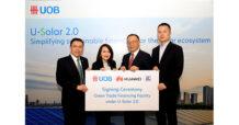 ยูโอบี ปล่อยสินเชื่อเขียวให้กับโพลีเทคโนโลยี ต่อยอดความร่วมมือ ด้านพลังงานแสงอาทิตย์ภายใต้ยู-โซลาร์ 2.0