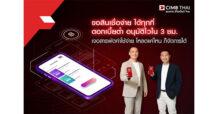 CIMBT สมัครสินเชื่อผ่านแอปเองได้ อนุมัติไวใน 3 ชั่วโมง
