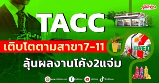 TACC เติบโตตามสาขา7-11 ลุ้นผลงานโค้ง2แจ่ม