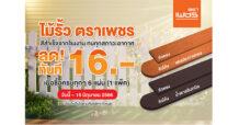 ‘ตราเพชร’ จัดแคมเปญมอบส่วนลดพิเศษเมื่อซื้อสินค้าไม้รั้ว