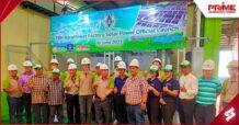 PAV บริษัทในเครือ PRIME ส่งมอบโครงการรับติดตั้ง EPC กำลังการผลิต 999.64 กิโลวัตต์ ให้ “ยางไทยปักษ์ใต้”สาขานราธิวาส