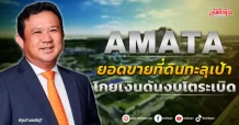 AMATA ยอดขายที่ดินทะลุเป้า โกยเงินดันงบโตระเบิด
