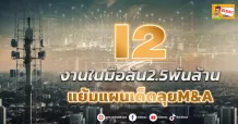 I2 งานในมือล้น2.5 พันล้าน  แย้มแผนเด็ดลุยM&A